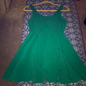 EXPRESS green dress